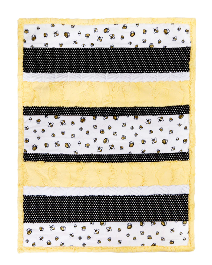 Bee Happy Bambino Cuddle Kit 28"X37"