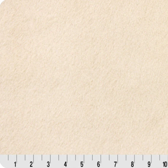 Luxe Cuddle Encore Beige 58"/60" Fabric per yard