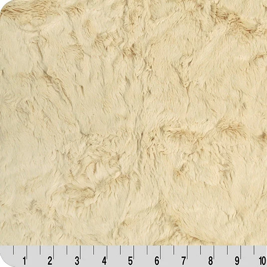 Luxe Cuddle Marble Beige 58" - 60" Fabric per yard