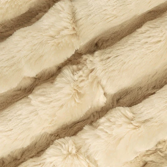Luxe Cuddle Marble Beige 58" - 60" Fabric per yard - Image 3