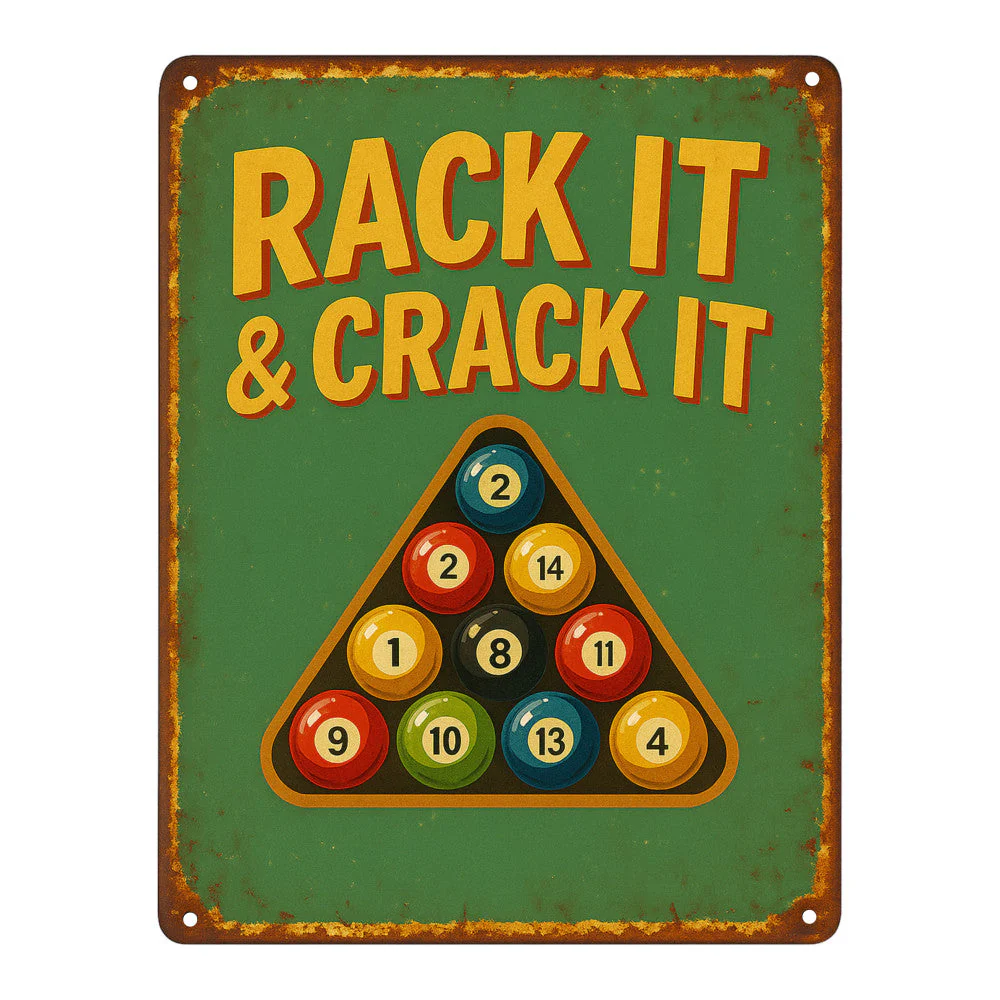 Billiards Signs Fabric Panel 8