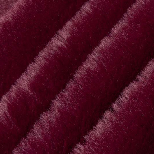 Luxe Cuddle Bunny Black Cherry" 58"/60" Fabric per yard - Image 3