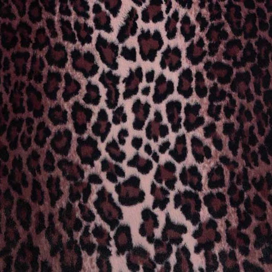 Black Cherry Luxe Cuddle Bunny Leo 58"/60" Fabric per yard - Image 2