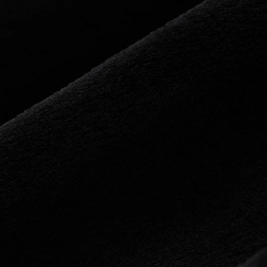 Marshmallow Cuddle Black 58" - 60" Fabric per yard - Image 3