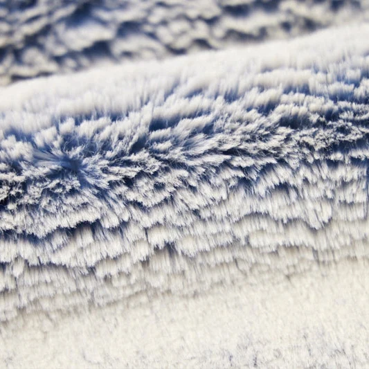 Blue Fog Luxe Cuddle Snow Bunny 58"/60" Fabric per yard - Image 2