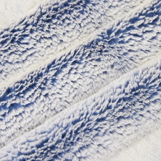 Blue Fog Luxe Cuddle Snow Bunny 58"/60" Fabric per yard - Image 3