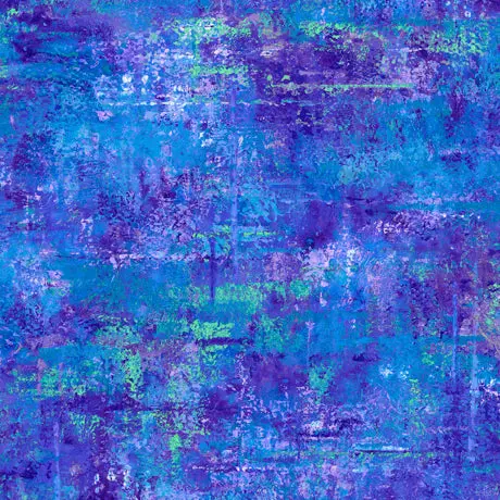 Blue Royal Mottled Blender 44"/45" Fabric Per Yard