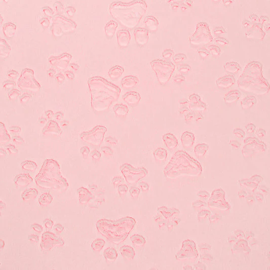 Luxe Cuddle Paws Blush 58" - 60" Fabric per yard - Image 2