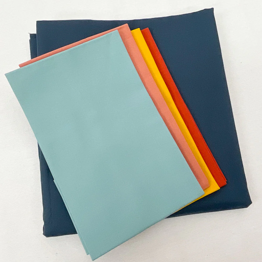 Boundless Coordinated Stash Builder Bundle - Color Block - various solid fabrics 3 1/4 yards total - Image 3