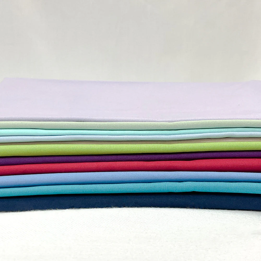 Boundless Coordinated Stash Builder Bundle - Lancaster Square - various solid fabric 16 3/4 yards total - Image 2