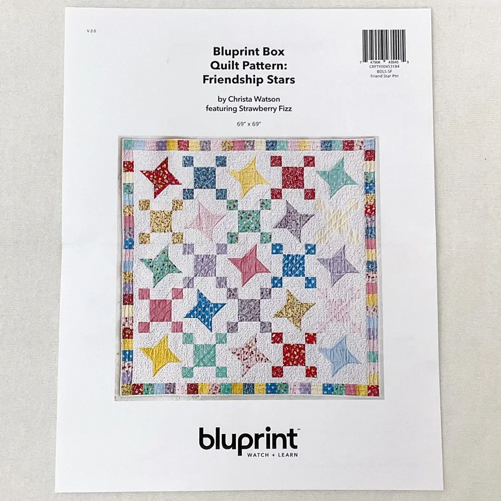 Boundless Coordinated Stash Builder Kit Bundle - Friendship Stars - Pattern and Fabric - various print fabrics 13.25 yards total - Image 7