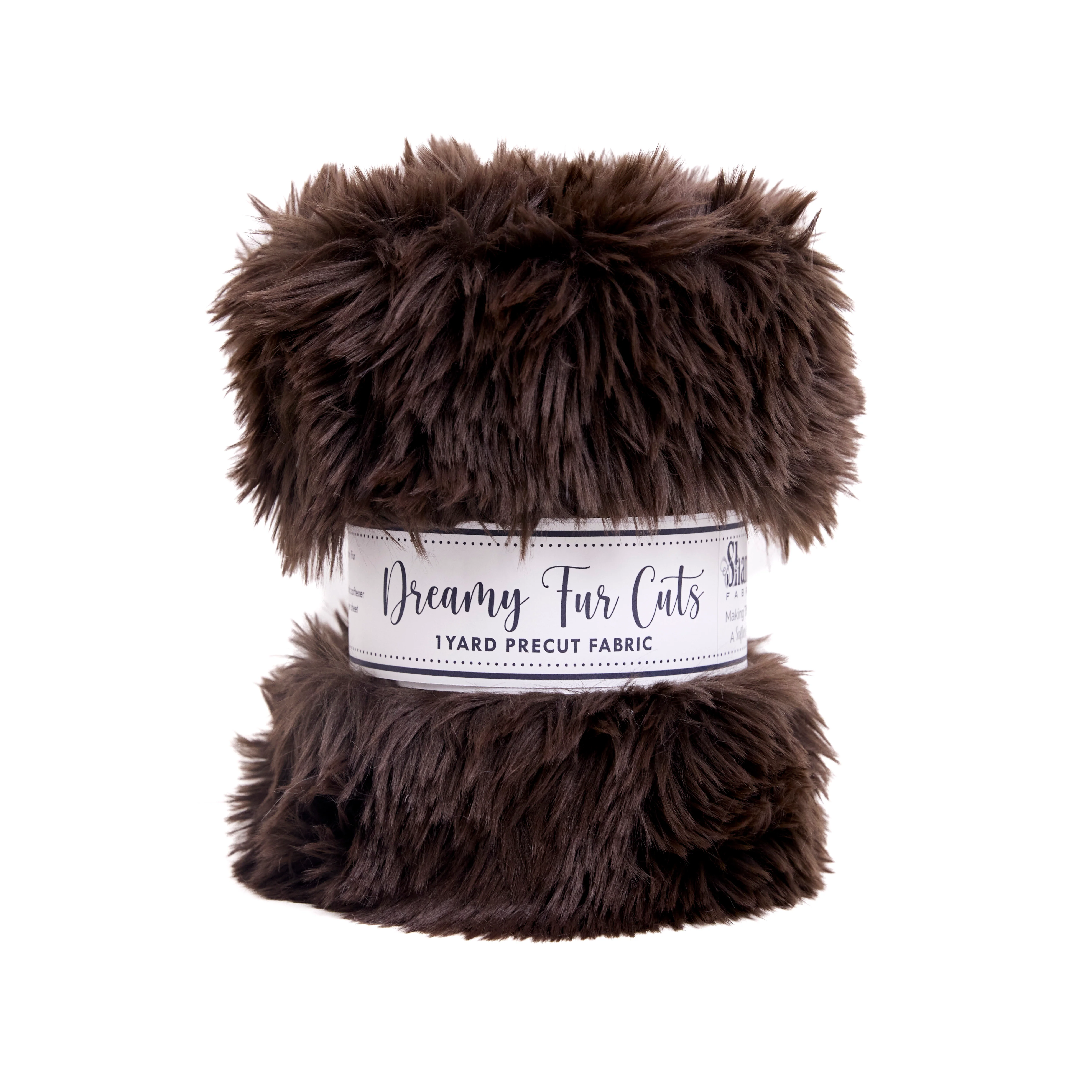 Brown Dreamy Fur 1 Yard Cuts 58/60"