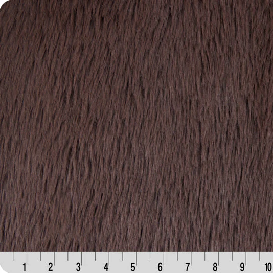 Luxe Cuddle Dreamy Brown 58"/60" Fabric per yard