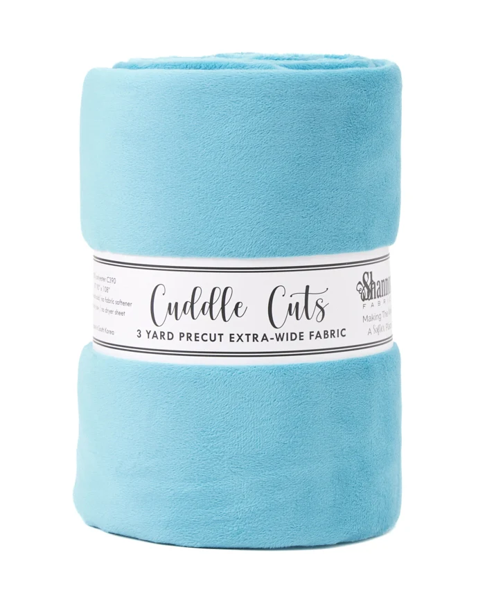 C390 Teal 3 Yard C390 Cuddle Cut