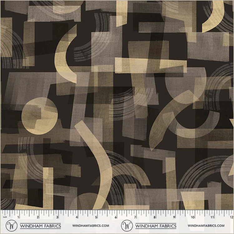 Canvas & Co. Obsidian Cliffs Cotton 44"/45" Fabric Per Yard