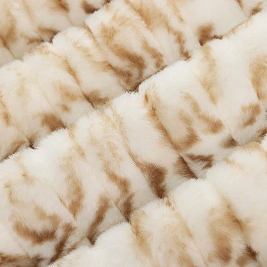 Cappuccino Luxe Cuddle Vienna Bengal 58"/60" Fabric per yard - Image 4