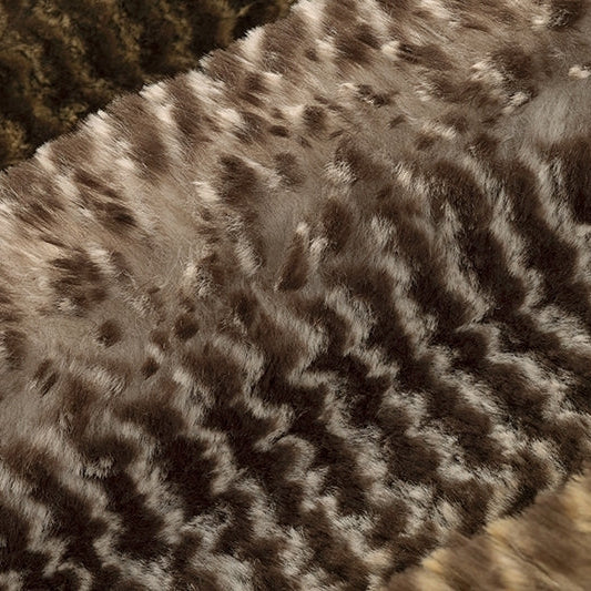 Caramel Luxe Cuddle Arctic Owl 58"/60" Fabric per yard - Image 5