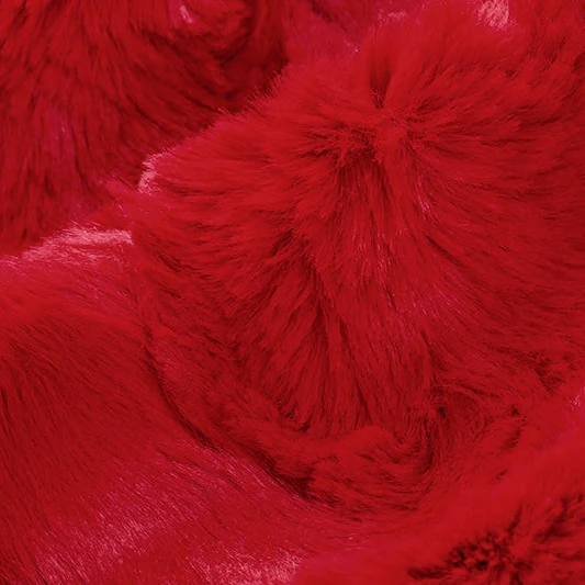 Luxe Cuddle Glacier Cardinal" 58" - 60" Fabric per yard - Image 3