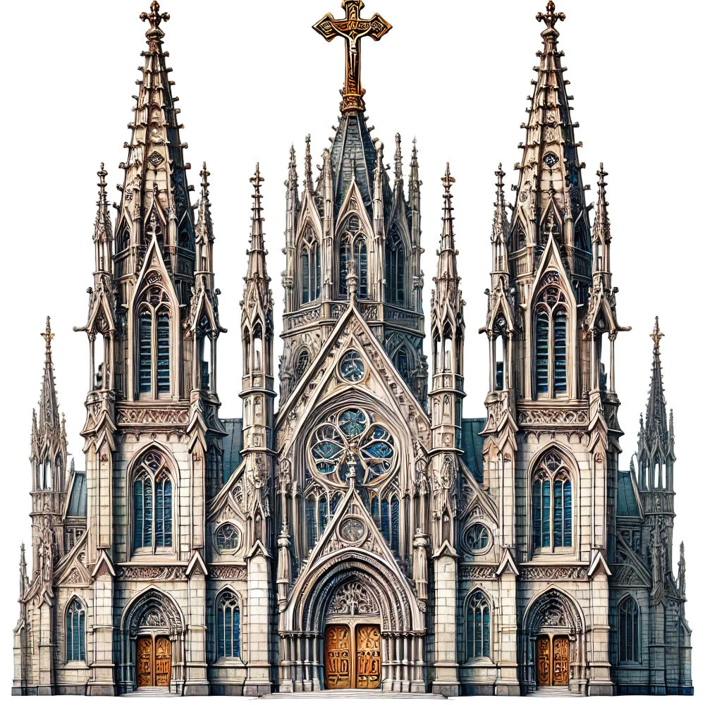 Catholic Symbols Fabric Panel 26