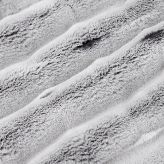 Luxe Cuddle Frost Marbella Charcoal/Cloudy 58" - 60" Fabric per yard - Image 2