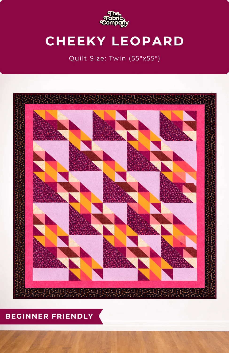 Cheeky Leopard - Quilt Kit - Image 2