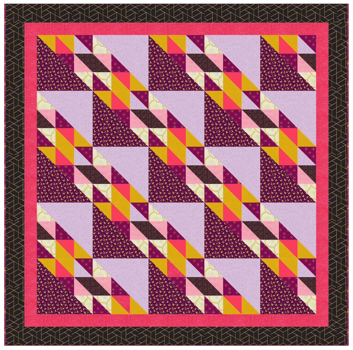 Cheeky Leopard - Quilt Kit - Image 3