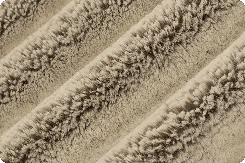 Luxe Cuddle Frosted Baby Seal Chocolate/Almnd 58"/60" Fabric per yard - Image 4