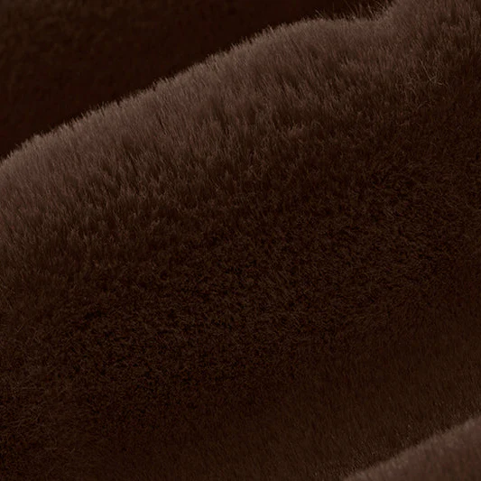 Luxe Cuddle Sydney Chocolate 58" - 60" Fabric per yard - Image 4