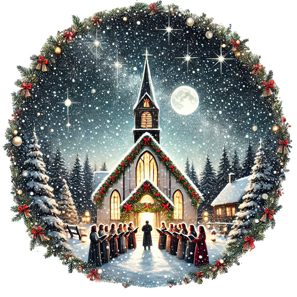 Christian Churches Fabric Panel 15