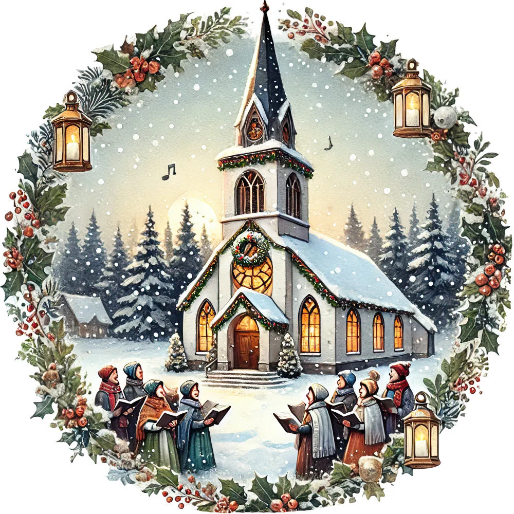 Christian Churches Fabric Panel 24