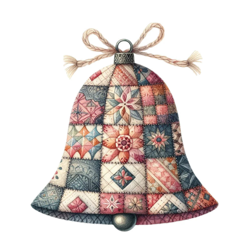 Christmas Patchwork Fabric Panel 21