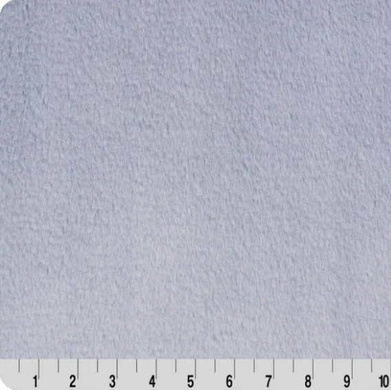 Luxe Cuddle Encore Chrome 58"/60" Fabric per yard