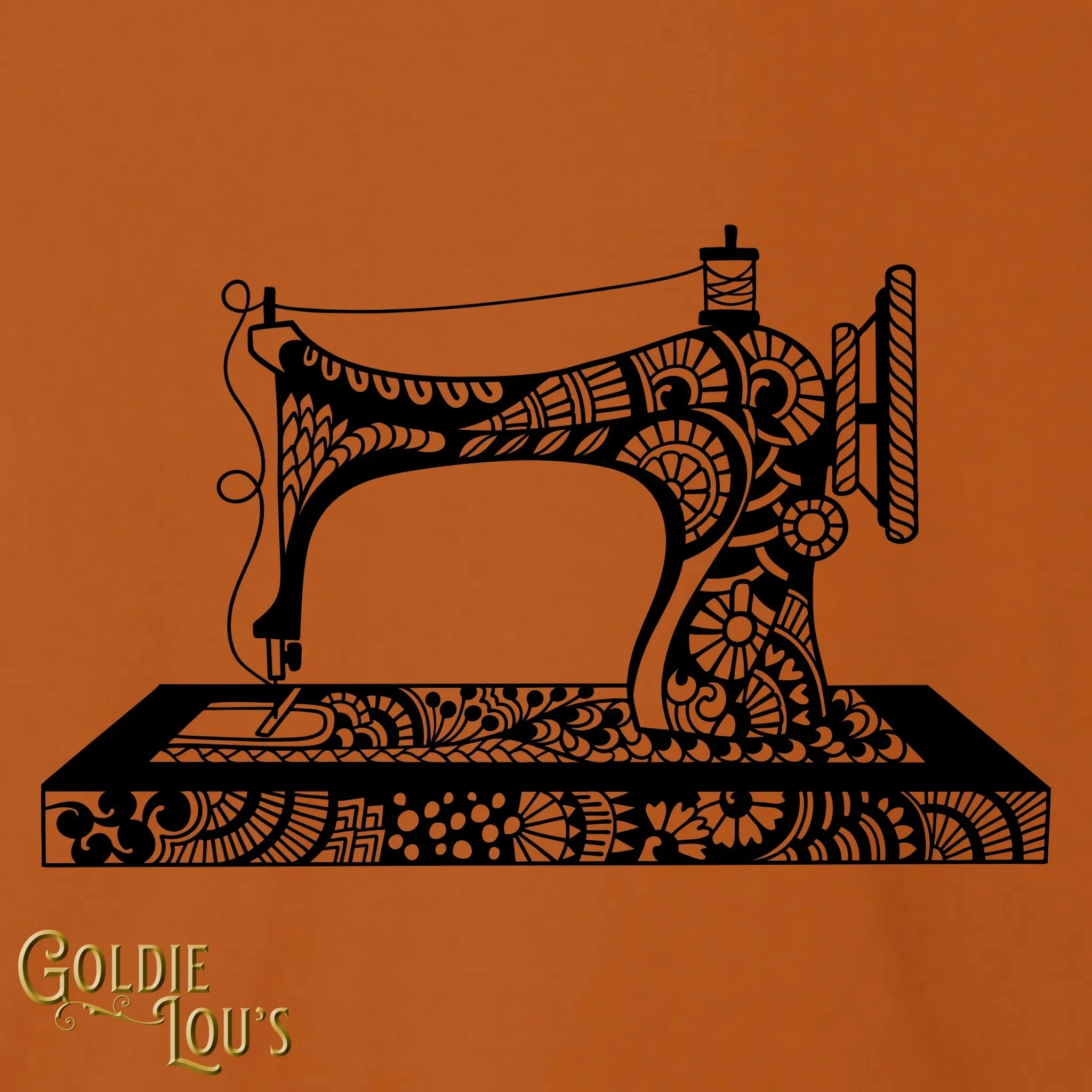 Classic Mandala Machine Quilting T-shirt - Image 2