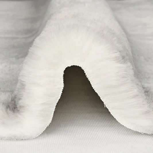 Luxe Cuddle Arctic Fox Cloudburst 58"/60" Fabric per yard - Image 2