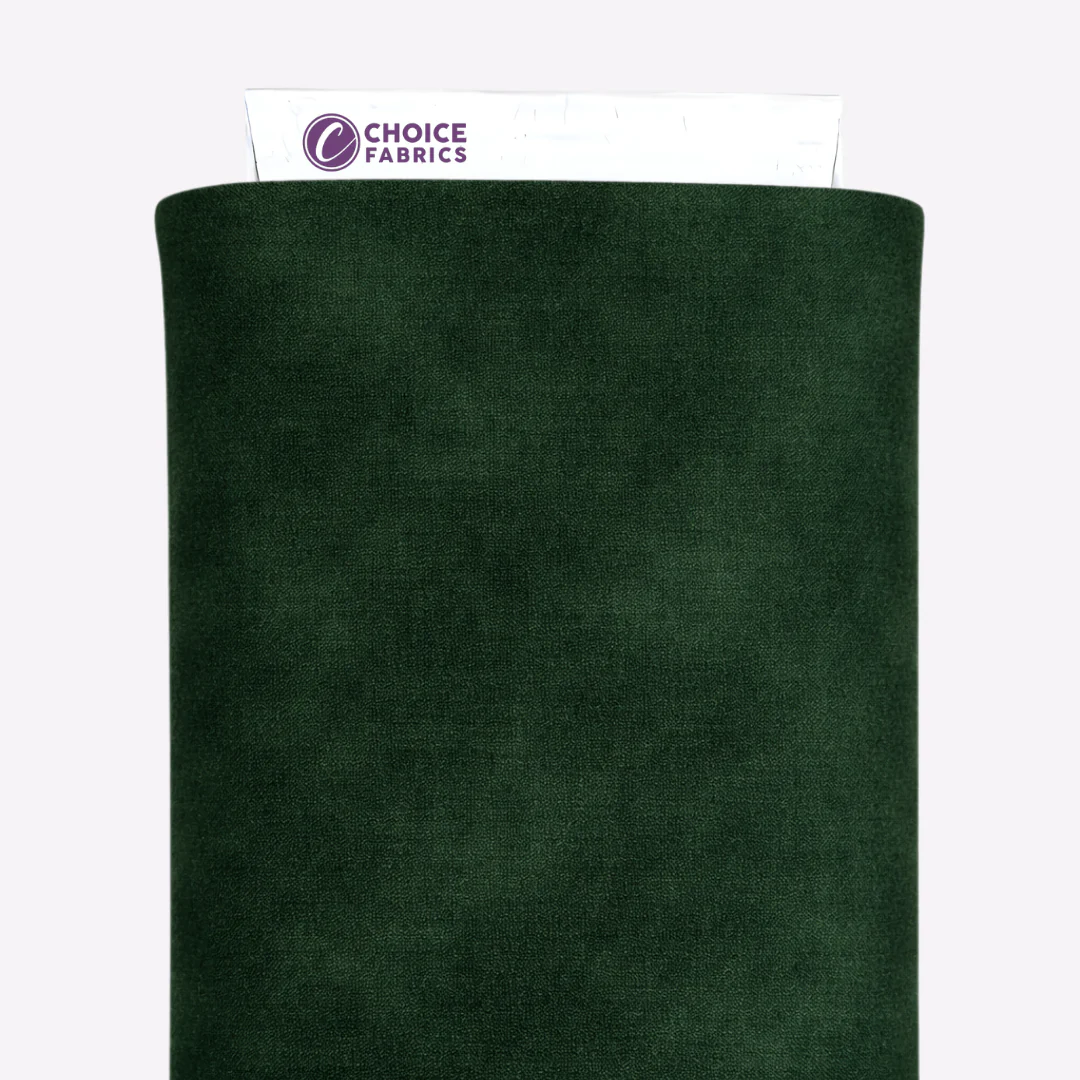 Color Waves 108" Supreme Backings - Hunter Green Wideback Fabric Per Yard - Image 2