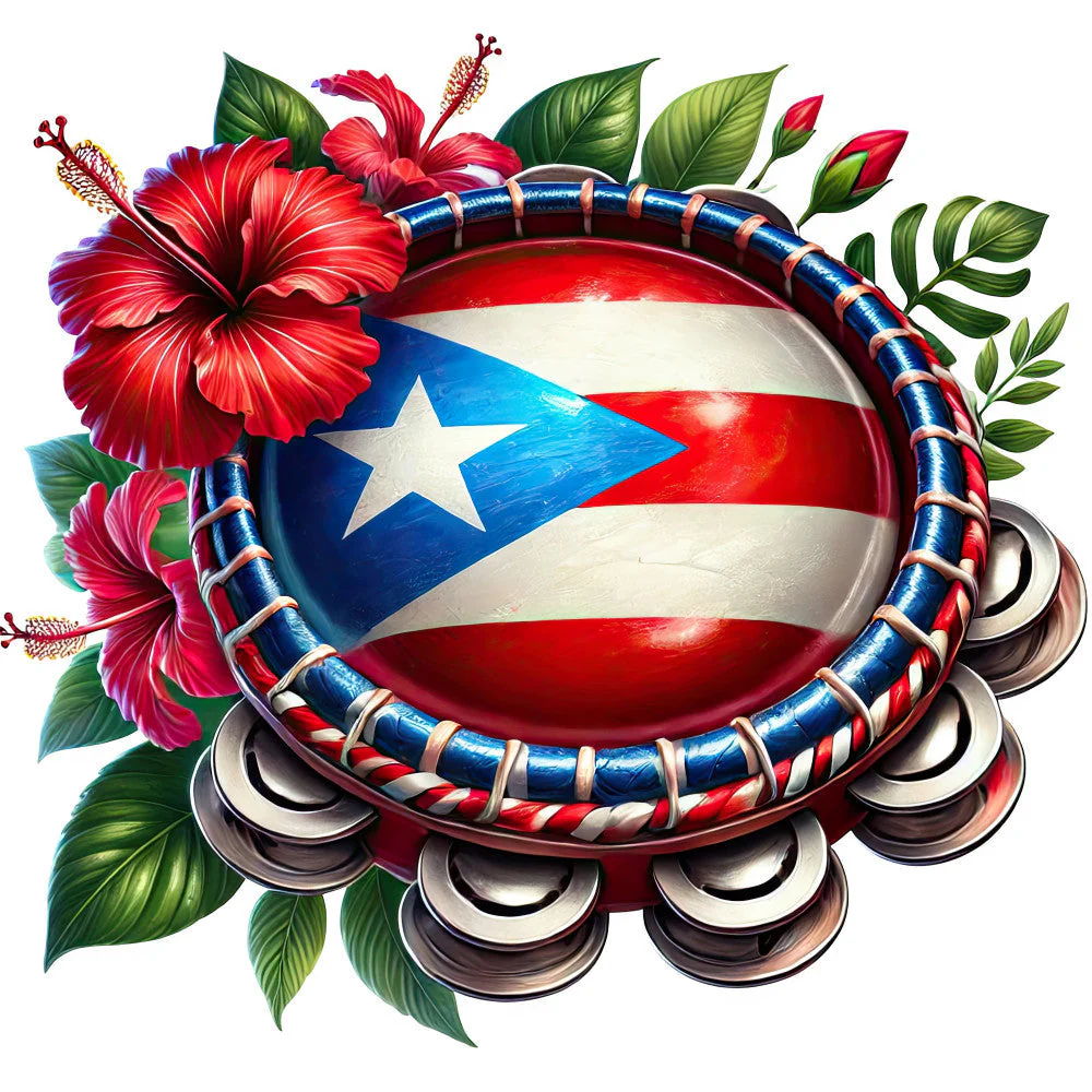 Come to Puerto Rico Fabric Panel 23
