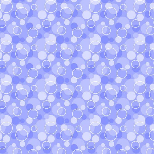 Comfy Flannel - Bubble Dots - Blue 44"/45" Cotton Flannel Fabric per yard