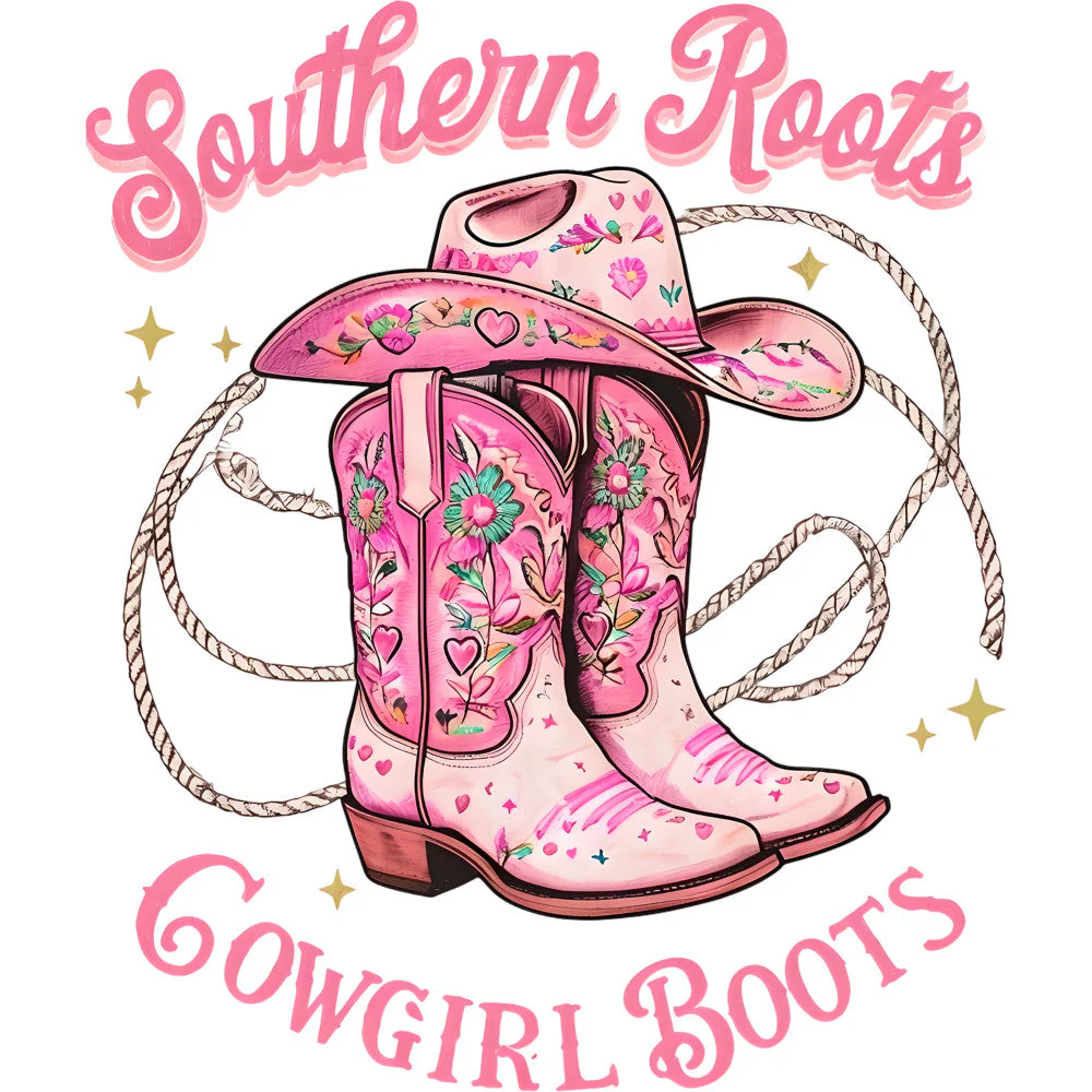 Coquette Cowgirl Fabric Panel 43