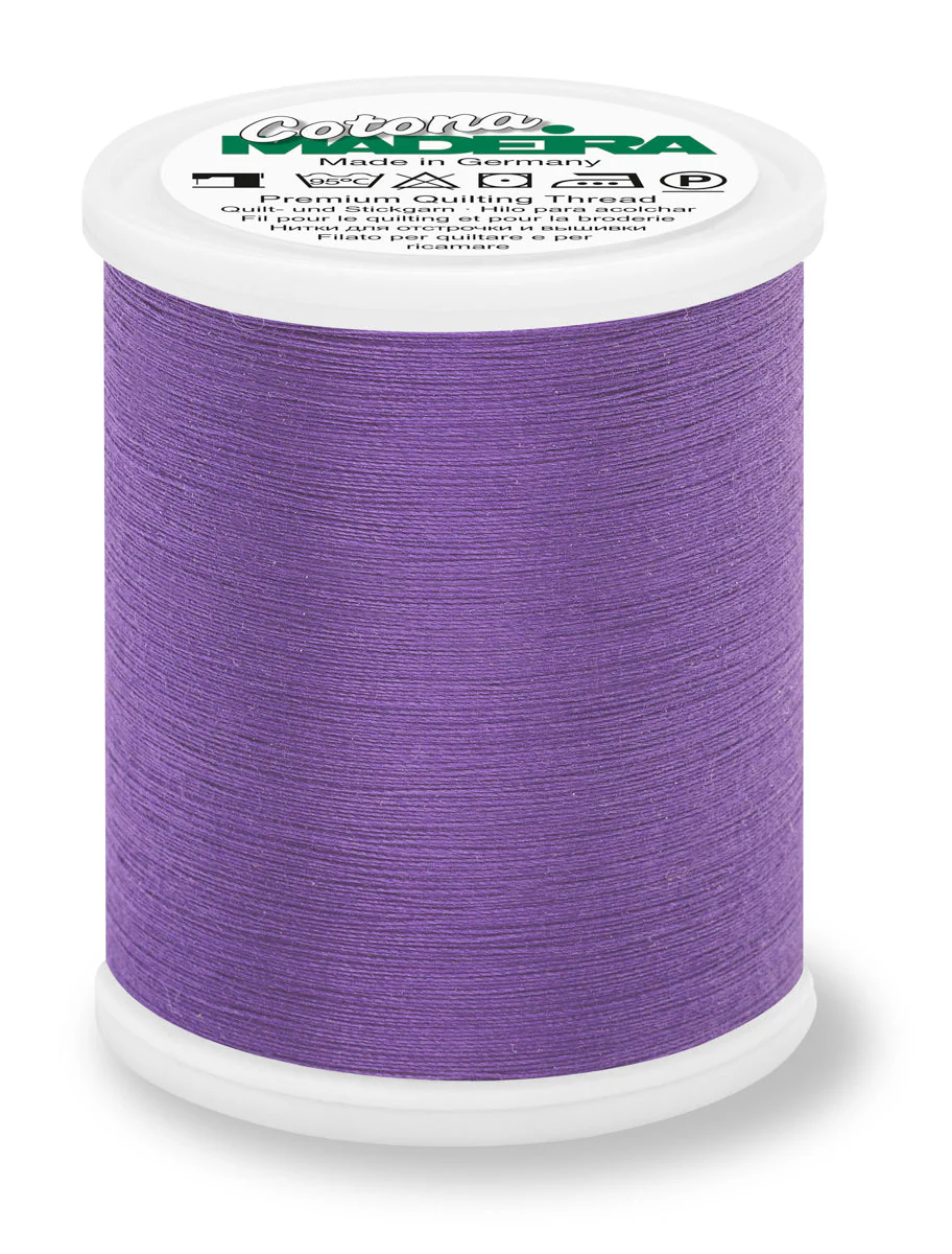 Cotona 50 - Premium Cotton Quilting & Sewing Thread, Dark Colors - Image 28