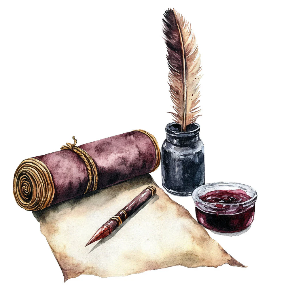 Dark Academia Fabric Panel 21