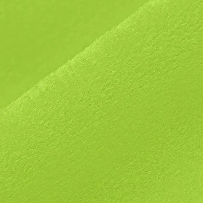 Dark Lime Solid Cuddle 3 58/60" Fabric per yard - Image 2