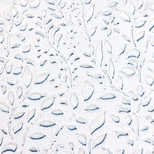 Luxe Cuddle Frosted Poppy Dark Sea 58" - 60" Fabric per yard - Image 2
