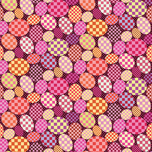 Delight - Sweets - Berry 44" / 45" Fabric Per Yard