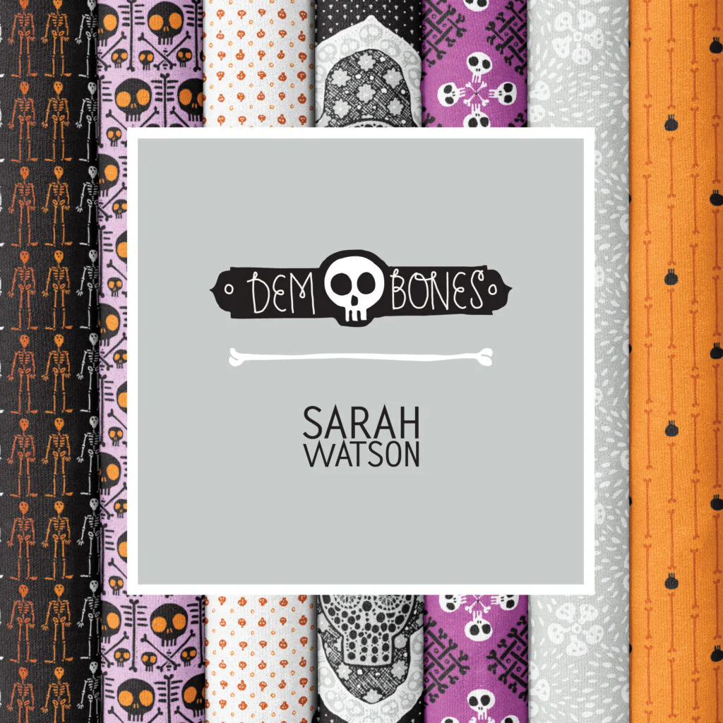 Dem Bones 2.5in Strips,40pcs/bundle