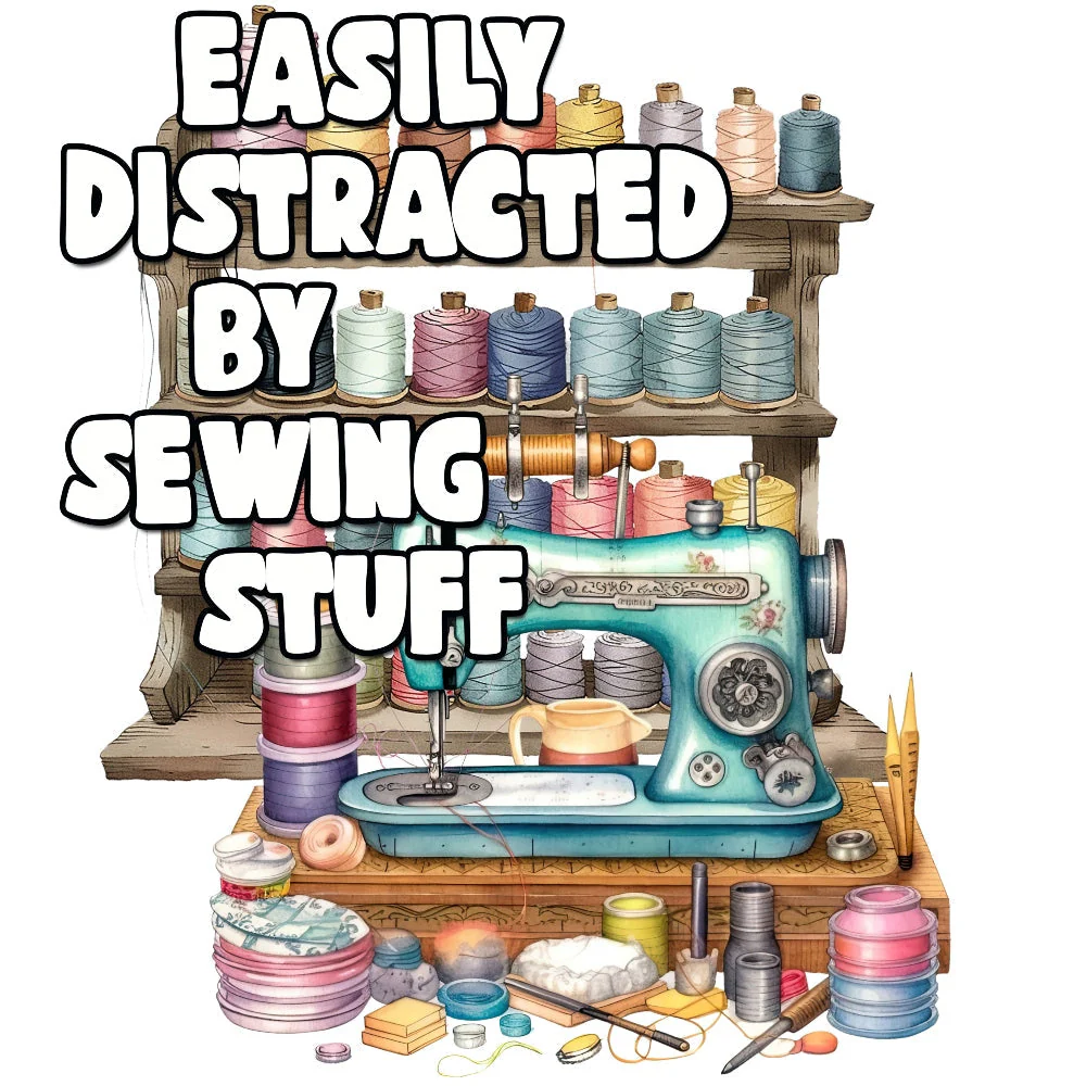 Easily Distracted Fabric Panel