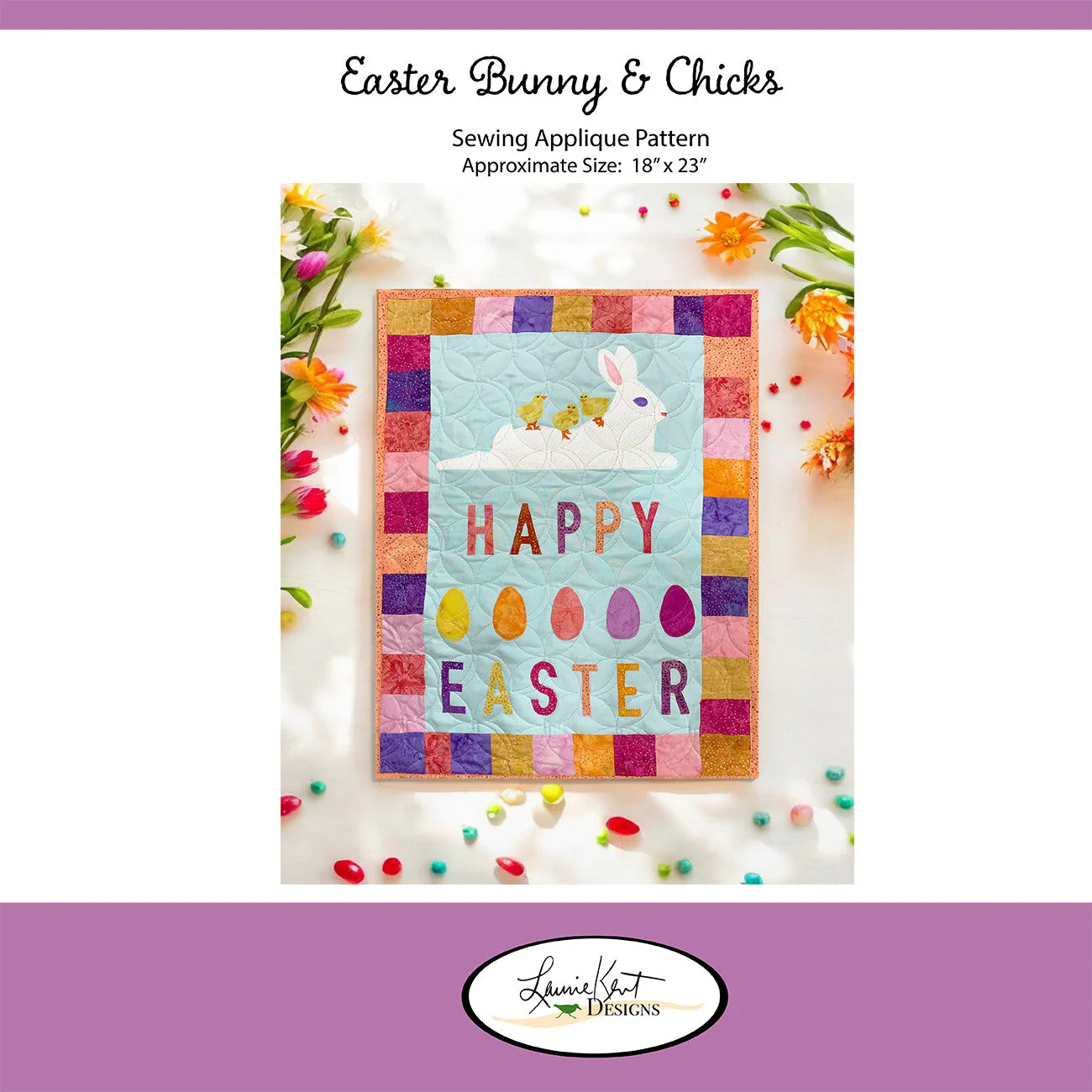 Easter Bunny & Chicks Sewing Pattern
