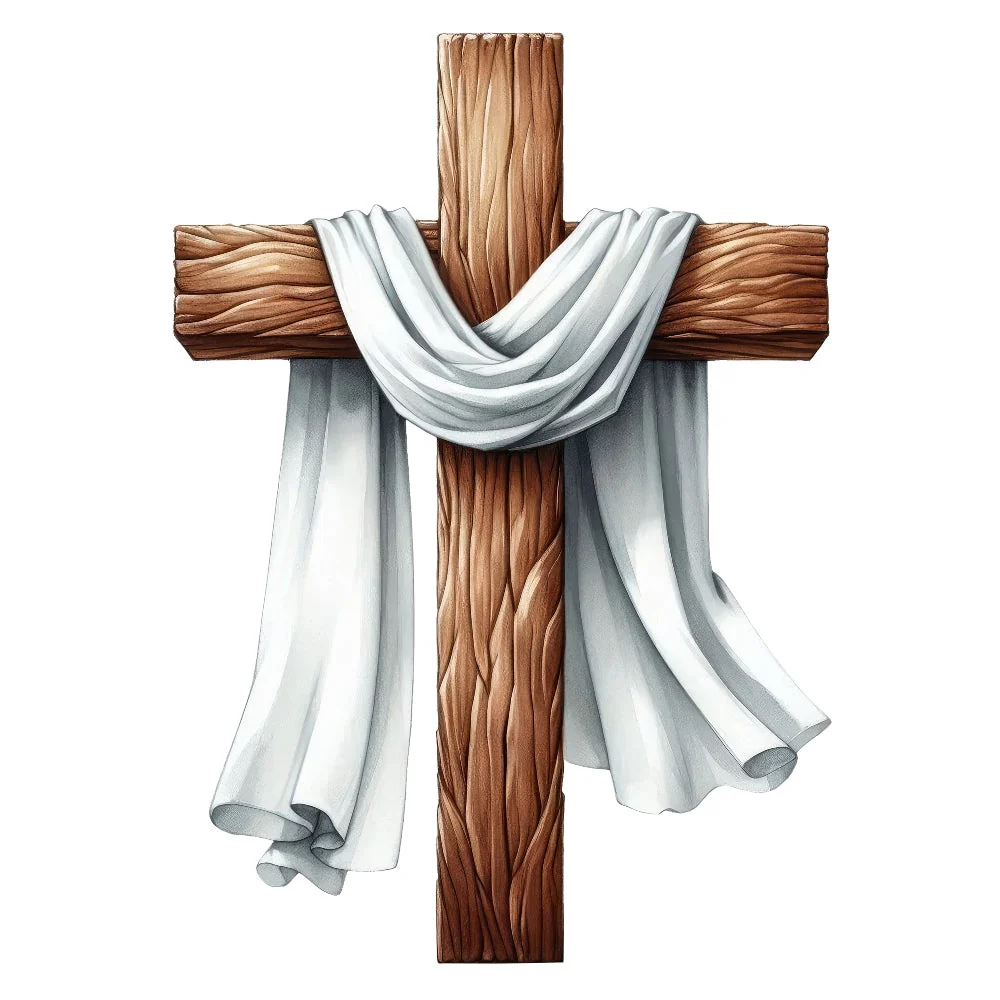 Easter Crosses Fabric Panel 3