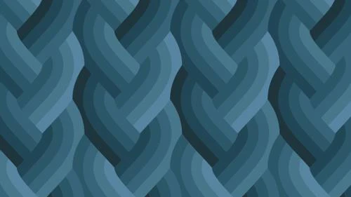 Echo Braid Navy Cotton 44" / 45" Fabric per yard