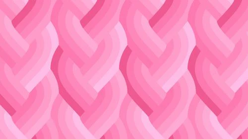 Echo Braid Pink Cotton 44" / 45" Fabric per yard