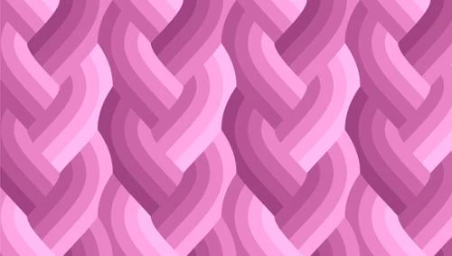 Echo Braid Purple Cotton 44" / 45" Fabric per yard